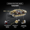 Tikka TK8005 Panzer Panther 131 Xếp hình lắp ráp ghép mô hình Xe tăng báo gêpa 131
