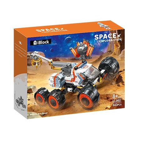 iBlock LL002 Xếp hình lắp ráp ghép mô hình Cánh tay robot thám hiểm mặt trăng