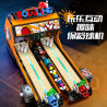 XINZHUAN XZ0020 Bowling Xếp hình lắp ráp ghép mô hình Trận đấu bowling giữa hai người chơi