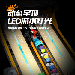 XINZHUAN XZ0020 Bowling Xếp hình lắp ráp ghép mô hình Trận đấu bowling giữa hai người chơi