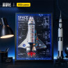 Sekensha 506521 Space Vessel 01 Xếp hình lắp ráp ghép mô hình chương trình không gian sâu