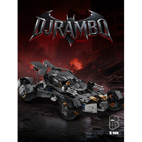 Lingrui Model Jimu Liangpin 10569 Xếp hình lắp ráp ghép mô hình Batmobile