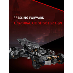 Lingrui Model Jimu Liangpin 10569 Xếp hình lắp ráp ghép mô hình Batmobile