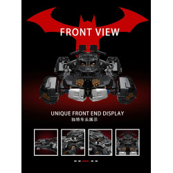 Lingrui Model Jimu Liangpin 10569 Xếp hình lắp ráp ghép mô hình Batmobile