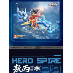 BLOKEES 85061 Xếp hình lắp ráp ghép mô hình Anh hùng vô hạn: Vua rồng của biển Hoa Đông Ao Quảng