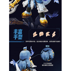 BLOKEES 85061 Xếp hình lắp ráp ghép mô hình Anh hùng vô hạn: Vua rồng của biển Hoa Đông Ao Quảng