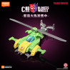 BLOKEES 75609 Xếp hình lắp ráp ghép mô hình Máy biến áp: Hộp mù ô tô C03 Thunder Racing 2 1:64