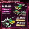 BLOKEES 75609 Xếp hình lắp ráp ghép mô hình Máy biến áp: Hộp mù ô tô C03 Thunder Racing 2 1:64
