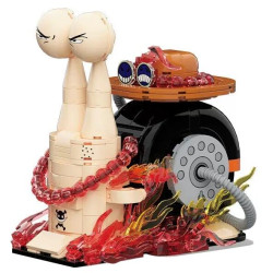 Jiqi JQ1144 Xếp hình lắp ráp ghép mô hình One Piece: Đốt điện thoại Lỗi Ace