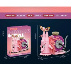Jiqi JQ1146 Xếp hình lắp ráp ghép mô hình One Piece: Robin Lỗi Điện Thoại