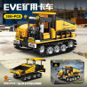 KAZI GBL BOZHI KY80475 Xếp hình lắp ráp ghép mô hình Xe tải khai thác EVE chuyển đổi 2