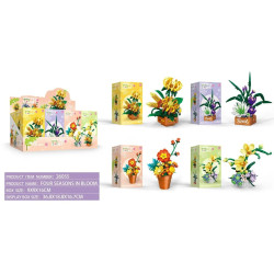 Fine bricks 26055 Four Seasons In Bloom Xếp hình lắp ráp ghép mô hình Bốn mùa nở hoa