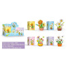 Fine bricks 26057 Spring Flower Bazaar Xếp hình lắp ráp ghép mô hình Chợ hoa xuân 4 phong cách