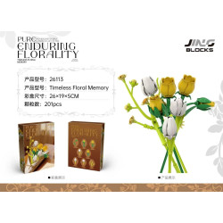 Fine bricks 26113 Timeless Floral Memory Xếp hình lắp ráp ghép mô hình ký ức vĩnh cửu