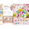 Fine bricks 26204 Flower Spring Xếp hình lắp ráp ghép mô hình hoa mùa xuân