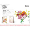 Fine bricks 26112 Elegant Bloom Set Xếp hình lắp ráp ghép mô hình Hoa duyên dáng