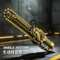 Beautiful and 13108 Chainsaw Xếp hình lắp ráp ghép mô hình cưa máy cơ khí