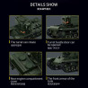 Le Yi 66099 KV-2 Heavy Tank Xếp hình lắp ráp ghép mô hình xe tăng hạng nặng KV-2