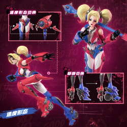 BLOKEES 75674 Harley Quinn Xếp hình lắp ráp ghép mô hình Những anh hùng DC ngoài 04 Harley Quinn Harley Quinn