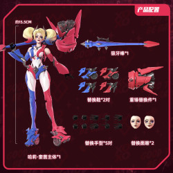 BLOKEES 75674 Harley Quinn Xếp hình lắp ráp ghép mô hình Những anh hùng DC ngoài 04 Harley Quinn Harley Quinn