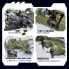 Sluban M38-B1367 Xếp hình lắp ráp ghép mô hình Máy bay ném bom pháo đài bay B-17GS 1:44