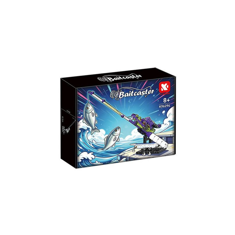 KAIYU KeeYee World K96294 Baitcaster Xếp hình lắp ráp ghép mô hình cần câu mini