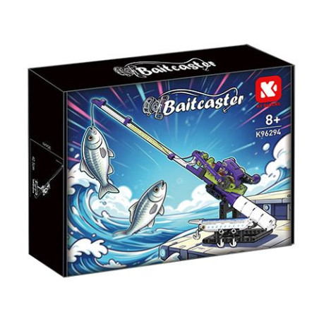 KAIYU KeeYee World K96294 Baitcaster Xếp hình lắp ráp ghép mô hình cần câu mini
