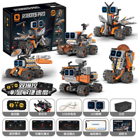 KAIYU KeeYee World K96230 Xếp hình lắp ráp ghép mô hình Màn hình kỹ thuật số robot sao Hỏa năm trong một