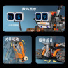KAIYU KeeYee World K96230 Xếp hình lắp ráp ghép mô hình Màn hình kỹ thuật số robot sao Hỏa năm trong một
