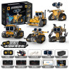 KAIYU KeeYee World K96228 Xếp hình lắp ráp ghép mô hình Màn hình kỹ thuật số năm trong một của robot WALL-E