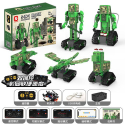 KAIYU KeeYee World K96150 Xếp hình lắp ráp ghép mô hình Lập trình Bot Minecraft