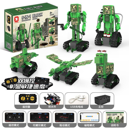 KAIYU KeeYee World K96150 Xếp hình lắp ráp ghép mô hình Lập trình Bot Minecraft