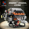 KAIYU KeeYee World K96215 Xếp hình lắp ráp ghép mô hình Động cơ Dodge V8