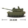 SLUBAN M38-B0305 B0305 0305 M38B0305 38-B0305 non  XE TĂNG bộ đồ chơi xếp lắp ráp ghép mô hình Military Army MERKAVA K1 TANK Quân Sự Bộ Đội 344 khối