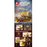 Reobrix 66104 Spartan Warships Xếp hình lắp ráp ghép mô hình tàu chiến Spartan
