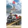 Reobrix 66806 Western Train Xếp hình lắp ráp ghép mô hình đầu máy hơi nước