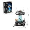 ToubaBamu T1130 Xếp hình lắp ráp ghép mô hình Phiên bản động của tàu vũ trụ UFO