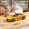 CaDA DoubleE C55044 Xếp hình lắp ráp ghép mô hình Xe thể thao Lotus Evija 1:24