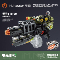 IM.Master QIHUI 8100 Xếp hình lắp ráp ghép mô hình Súng nước điện