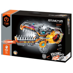 IM.Master QIHUI 8102 Xếp hình lắp ráp ghép mô hình răng rồng súng nước