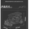 MouldKing 10261 1910 Model 30 Vintage Car Xếp hình lắp ráp ghép mô hình Chiếc xe cổ điển số 30 năm 1910