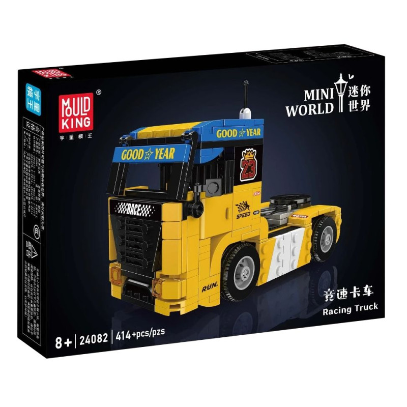 MouldKing 24082 Racing Truck Xếp hình lắp ráp ghép mô hình xe tải đua