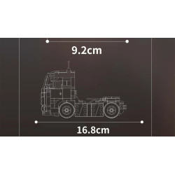 MouldKing 24082 Racing Truck Xếp hình lắp ráp ghép mô hình xe tải đua