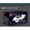 MouldKing 27147 Xếp hình lắp ráp ghép mô hình Xe đua V8 GT của Thụy Điển