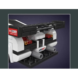 MouldKing 27147 Xếp hình lắp ráp ghép mô hình Xe đua V8 GT của Thụy Điển