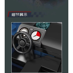 MouldKing 27145 Xếp hình lắp ráp ghép mô hình Roadster phiên bản kỷ niệm V8 của Ý