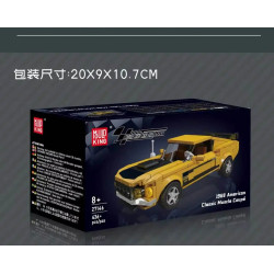 MouldKing 27146 Xếp hình lắp ráp ghép mô hình Chiếc coupe cơ bắp cổ điển của Mỹ năm 1969