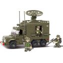 SLUBAN M38-B0300 B0300 0300 M38B0300 38-B0300 non Lego XE RADA bộ đồ chơi xếp lắp ráp ghép mô hình Military Army RADER CAR Quân Sự Bộ Đội 230 khối