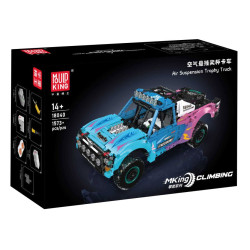 MouldKing 18040 Air Suspension Trophy Truck Xếp hình lắp ráp ghép mô hình xe tải cúp treo khí nén