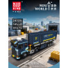 MouldKing 24125 Container Freight Truck Xếp hình lắp ráp ghép mô hình xe chở hàng container